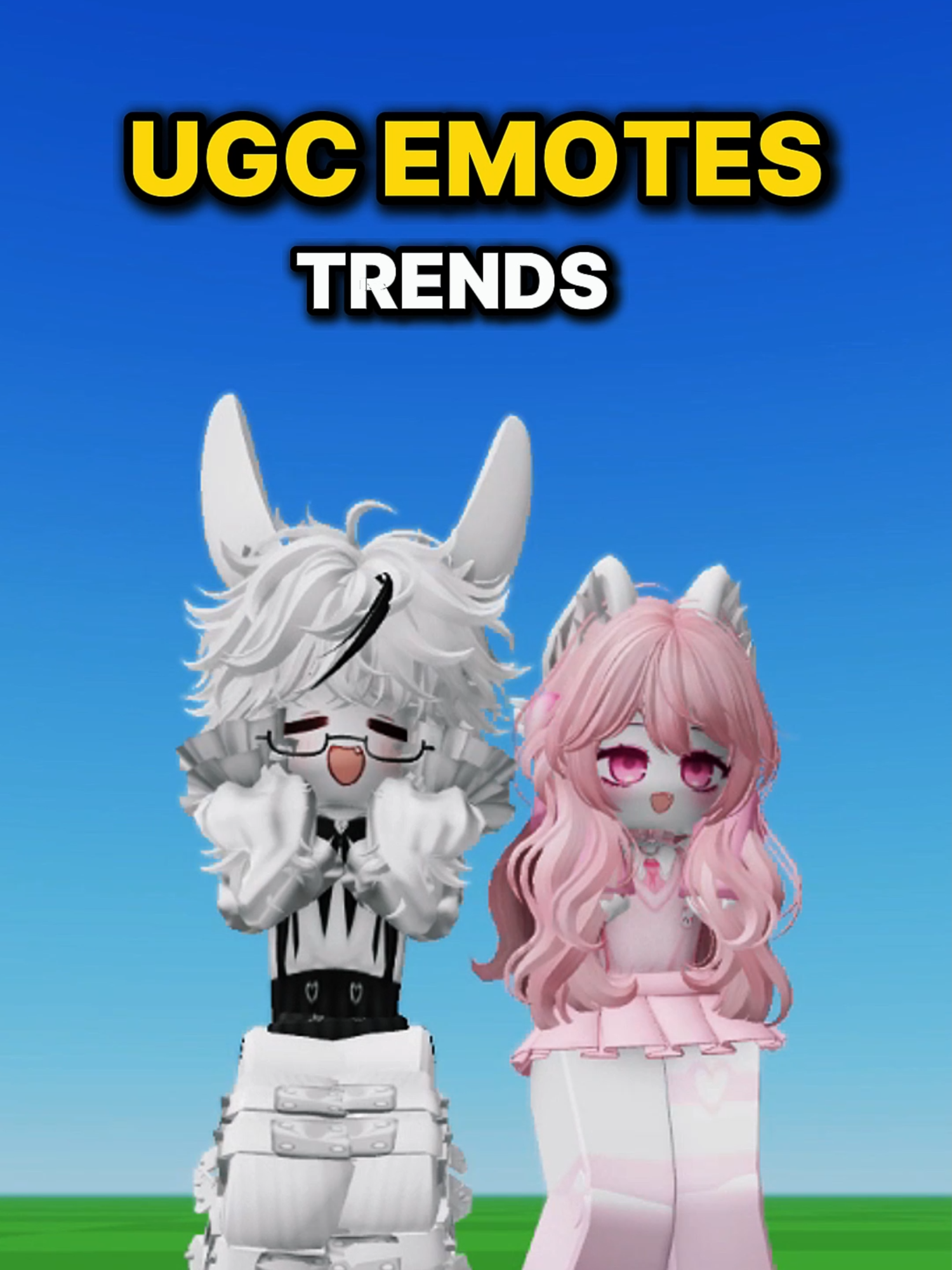 UGC EMOTES TRENDS!😳💗 CD: a quien corresponda! @nahiauwu100  #zuuroblox #nahiauwu100 #trends #ugc #emotes #coneja #match #inlovenow