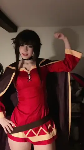 played amongus today #megumin #megumincosplay #konosuba #zennilis #fyp 