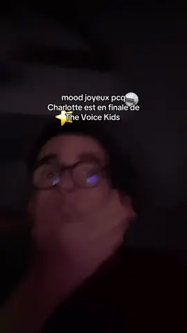 j’ai un peu surréagit, mais je stresse depuis son audition à l’aveugle 👀, @charlottethevoicekids j’espère que t’es prête à gagner #thevoicekids #charlotte #speed 