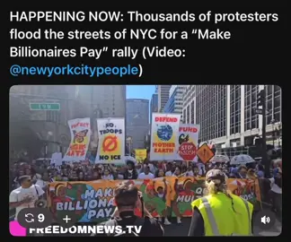 Make billionaires pay rally 🤡