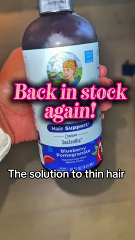 MaryRuth’s new Daily Hair Formula is back in stock again but stock is very low. If you struggle with shedding, fine or thin hair, now is the time to grab it while you can.  #shedding #postpartumhairloss #thinhair #tiktokshopnewarrivals #hairtok 