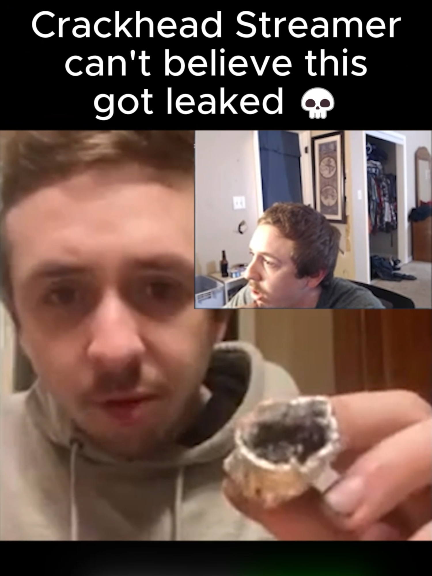 Bossmanjack wants you to believe that this clip isn't real! He's tottaly not an actual cr*ck addict at all dewd! #bossmanjack #fyp #foryou