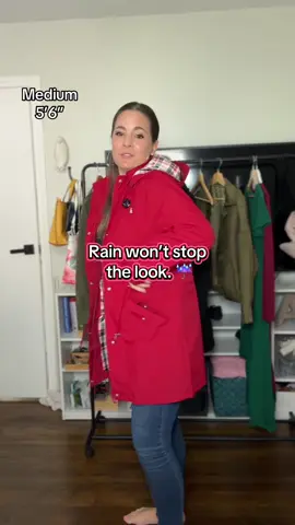 Stay dry, stay 🔥. The rain jacket that gets fashion + function. #RainyDayStyle #WeatherProofFit #CuteAndCovered #RainyDayReady #TikTokShop 