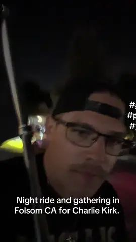 Great showing for all the love and support for Charlie and America. Nothing like it time to put them at work.#foryoupage #memorial #prayer #america #fyp 