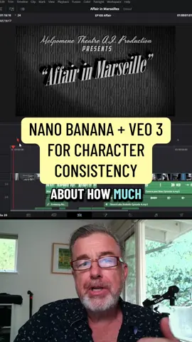 Nano Banana + VEO 3 for solid character consistency. Great for narrative work #nanobanana #gemini #veo3 #aifilm #filmnoir 
