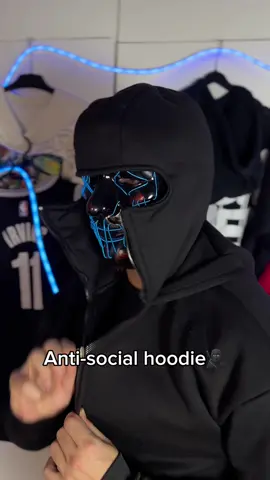 Don’t show your his to a anti social person😂  #hoodies #hoodie #clothing #skimask #shiesty 