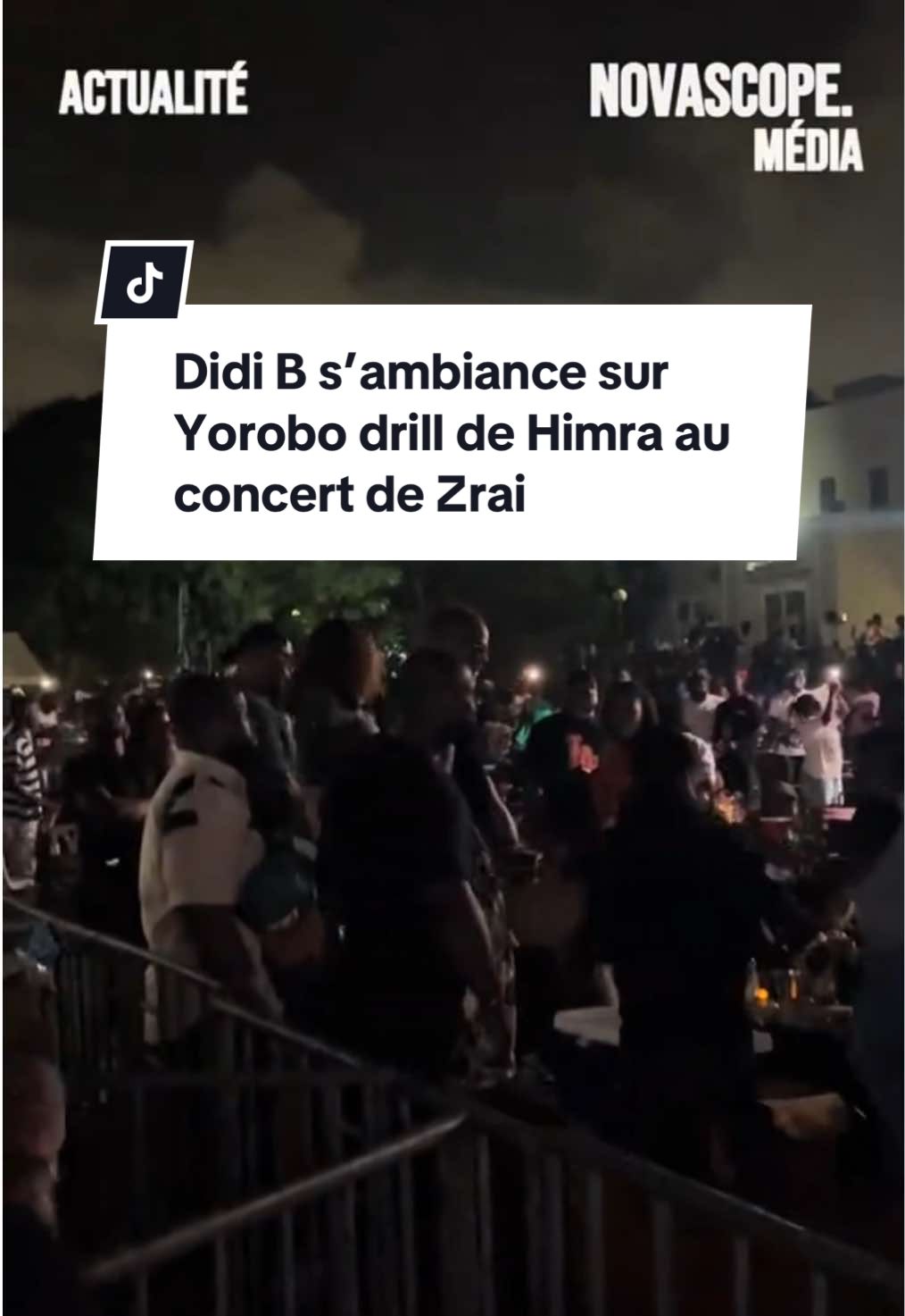 Didi b s’ambiance sur le morceau de Himra  Rien que pour la culture  #tiktokcotedivoire🇨🇮 #foryoupage❤️ #ZraiConcert #PalaisDeLaCulture 