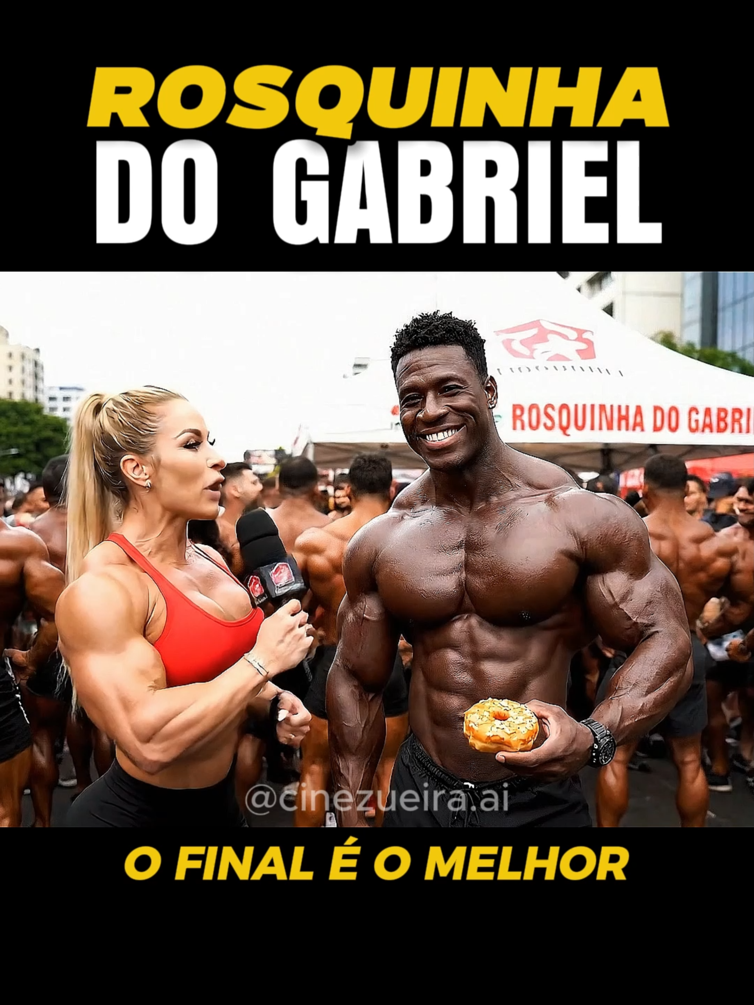 Rosquinha do Gabriel #humor #comedia #ia #veo3