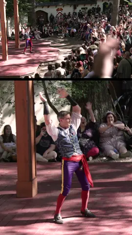 Whipping and dancing the “Schools of Magic” song from @JoCat’s “Crap Guide to D&D #dnd #5e #jocat #jacqueszewhipper #renfaire 