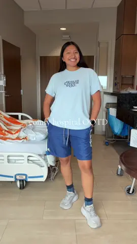 comfy outfits. Can yall tell I like blue? :)  #outfitinspo #OOTD #hospital #fyp #fitcheck l