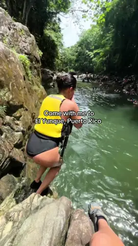 I recommend El Yunque 10/10 experience #elyunque #vacationvlog 