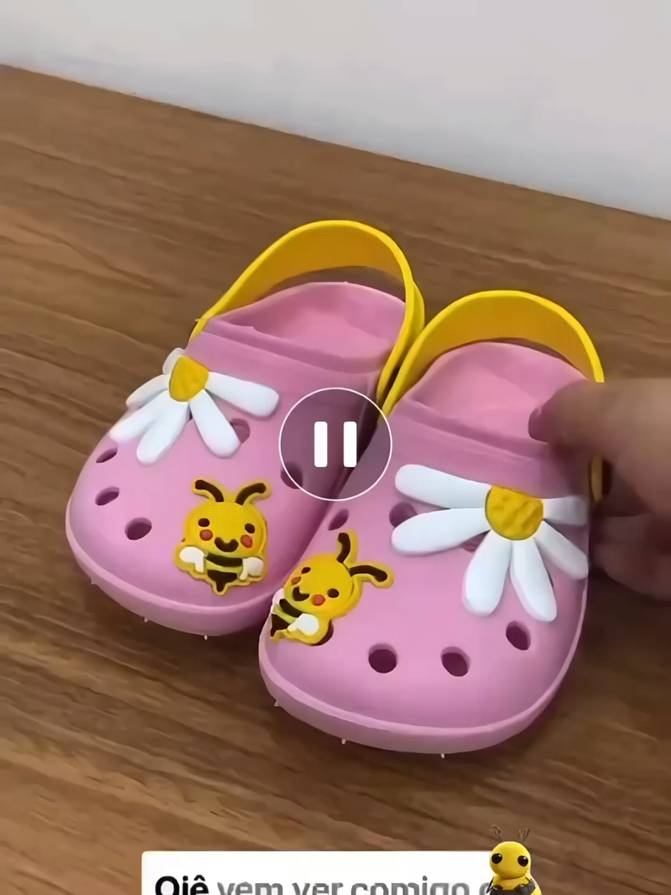 🌸 Conforto e charme em cada passo das crianças! #achadinho #achadinhoshopee #kids #modainfantil  #infantil 