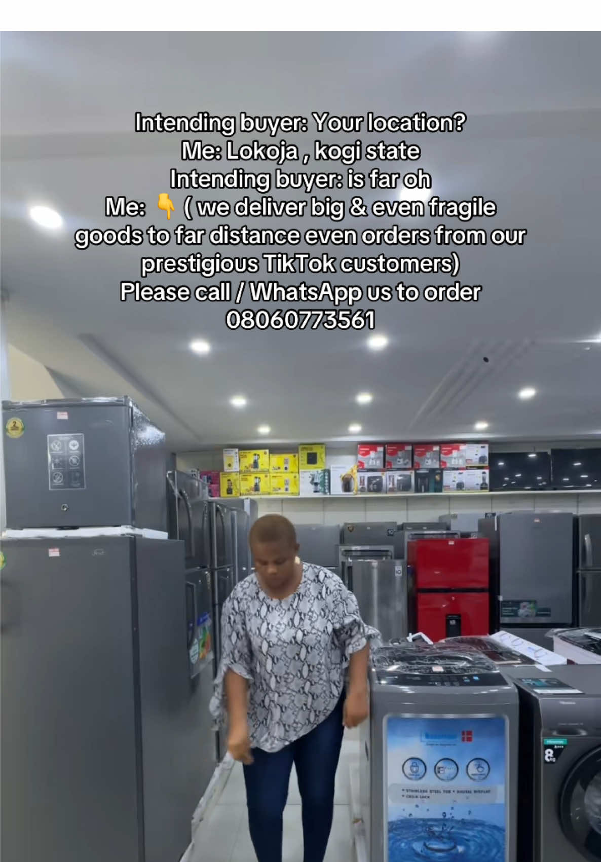 We deliver any where in Nigeria, please note delivery fee is on the customer.  📍 Visit Us Today: 🏢 HEAD OFFICE: IBB Way, Beside Union Bank, By Fen Junction, Lokoja, Kogi State. 🏢 BRANCH: IBB Way, NUT Guest House, Opp. Access Bank, Lokoja, Kogi State. 📞 Call/WhatsApp: 08060773561 📩 DM to order now  #homeappliance #homeappliances #householdappliances #householdappliance #mosestrumpnigltd 
