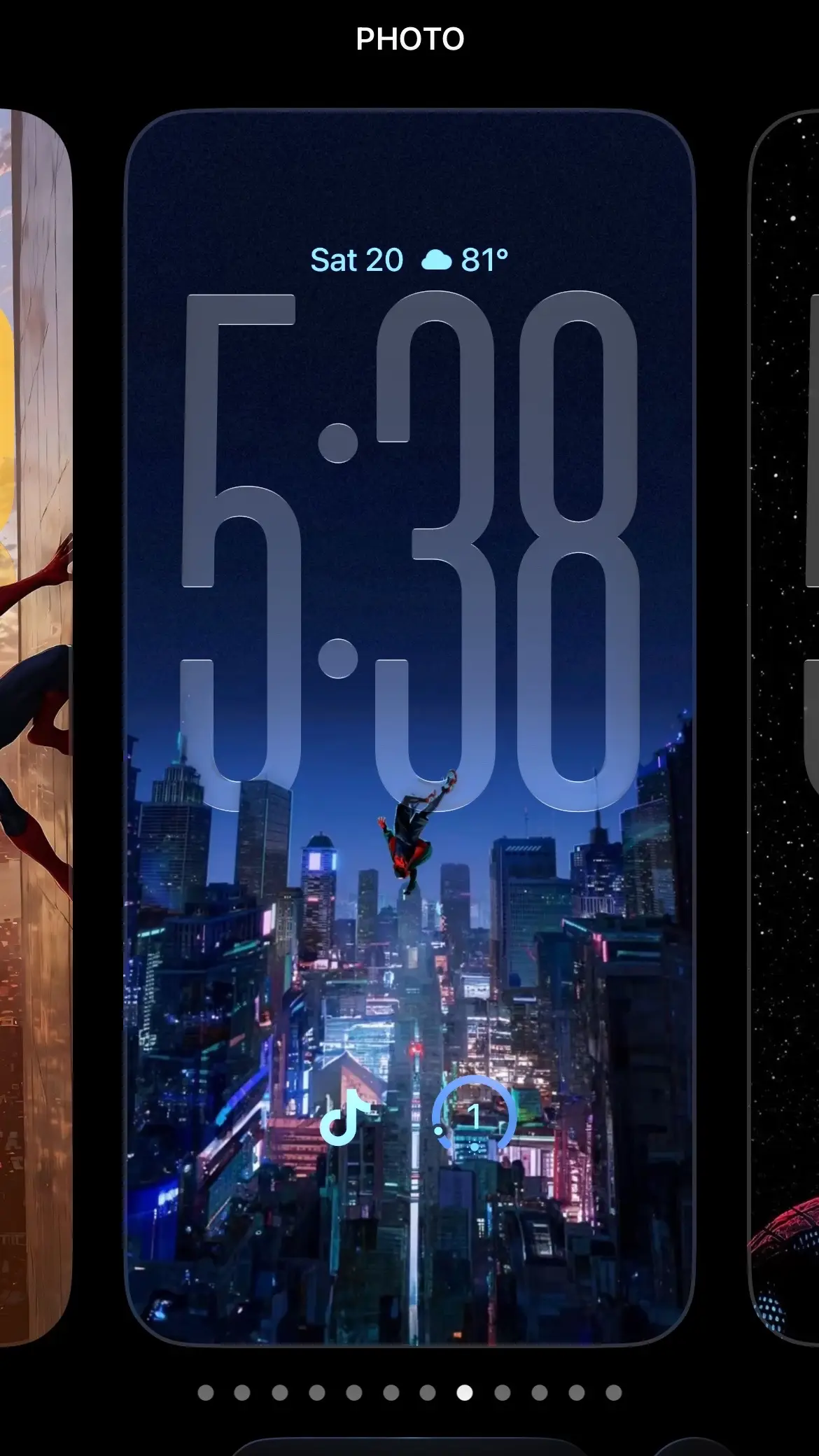 IOS26 wallpapers Spiderman version 🕸️🕷️ #ios26 #wallpaper #spiderman 