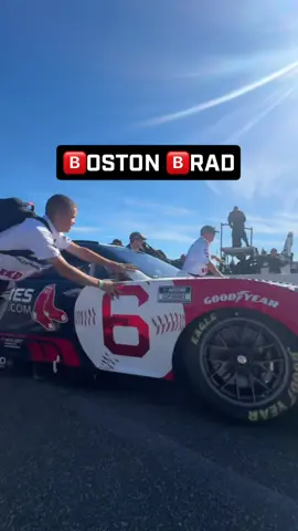 Wait a minute…this isn’t Fenway Park 🤔 #Mobil1301 #NASCARPlayoffs #TheMagicMile #NHMS 