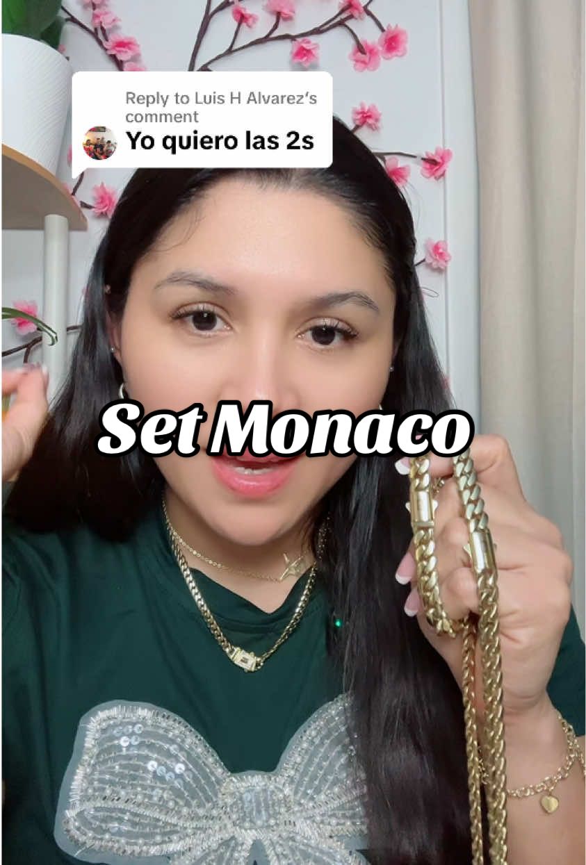 Replying to @Luis H Alvarez #monaco #necklace #cubanlink #jewelry #goldplatedjewelry 