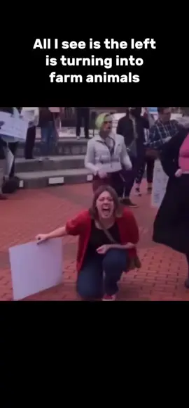 All I hear is Farm Animals #farmanimals #crazyleft #goat #proscreem