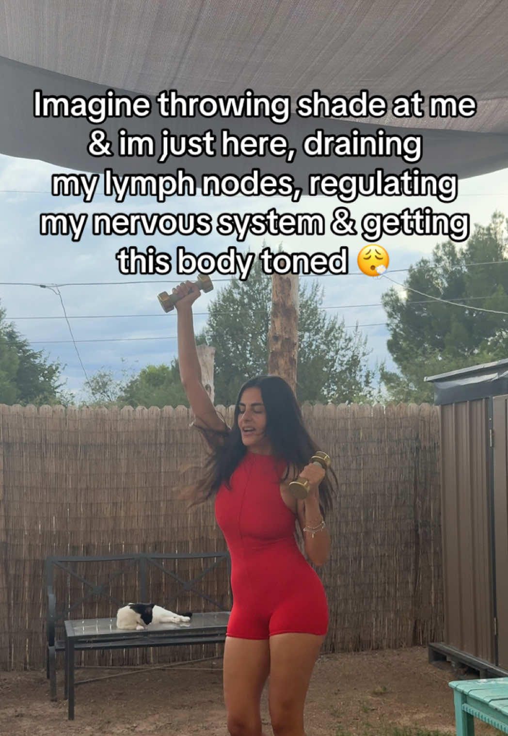 Absolutely no one is throwing me shade—I operate at the capacity where I only welcome in love 🫶🏼💕 #beliefsystem #energyboundaries 