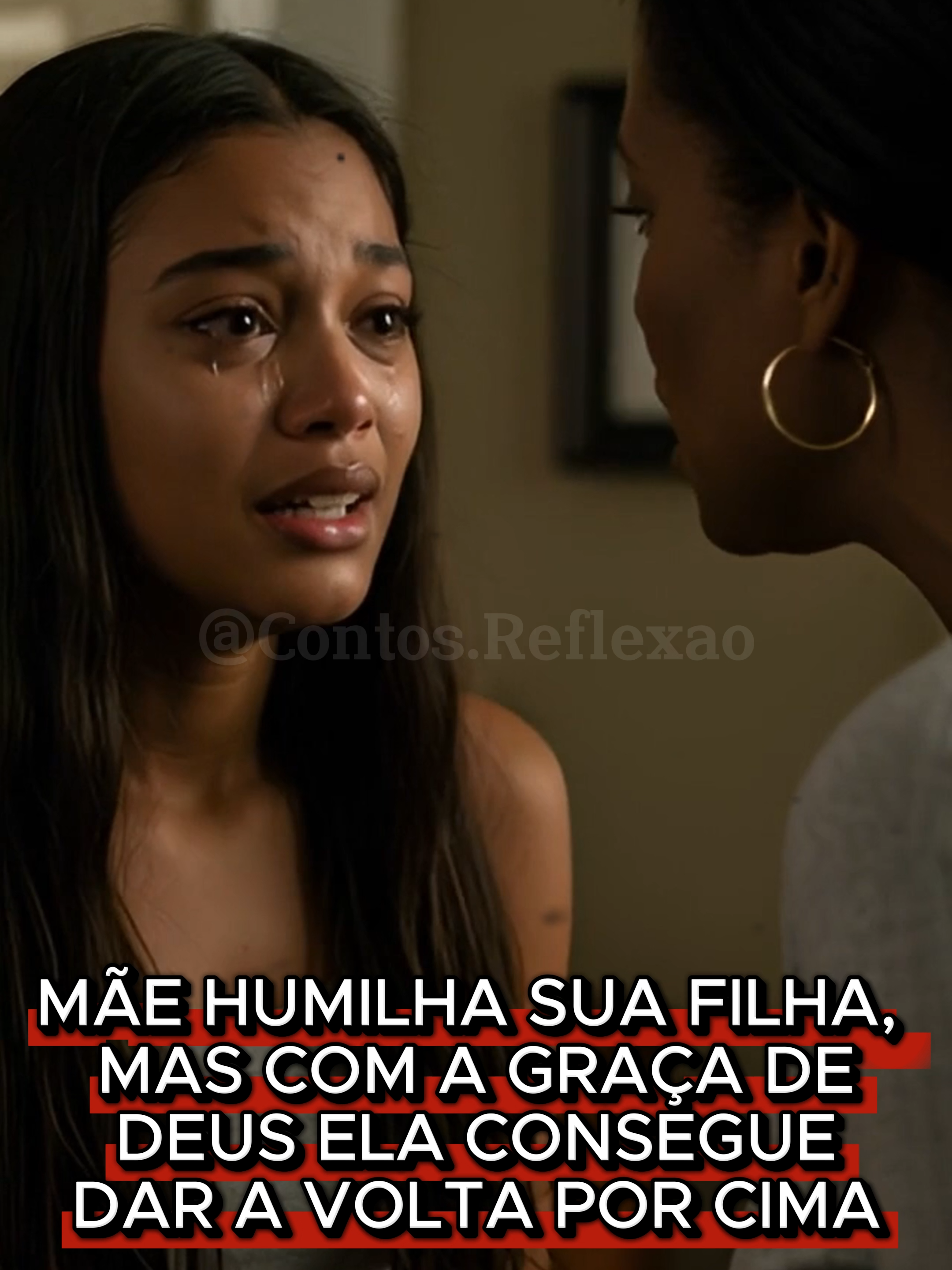 Mãe humilha sua filha e coloca pra fora de casa, mas com a graça de Deus, ela conseguiu dar a colta por cima! #refletir #sabedoria #reflexão #conto #história