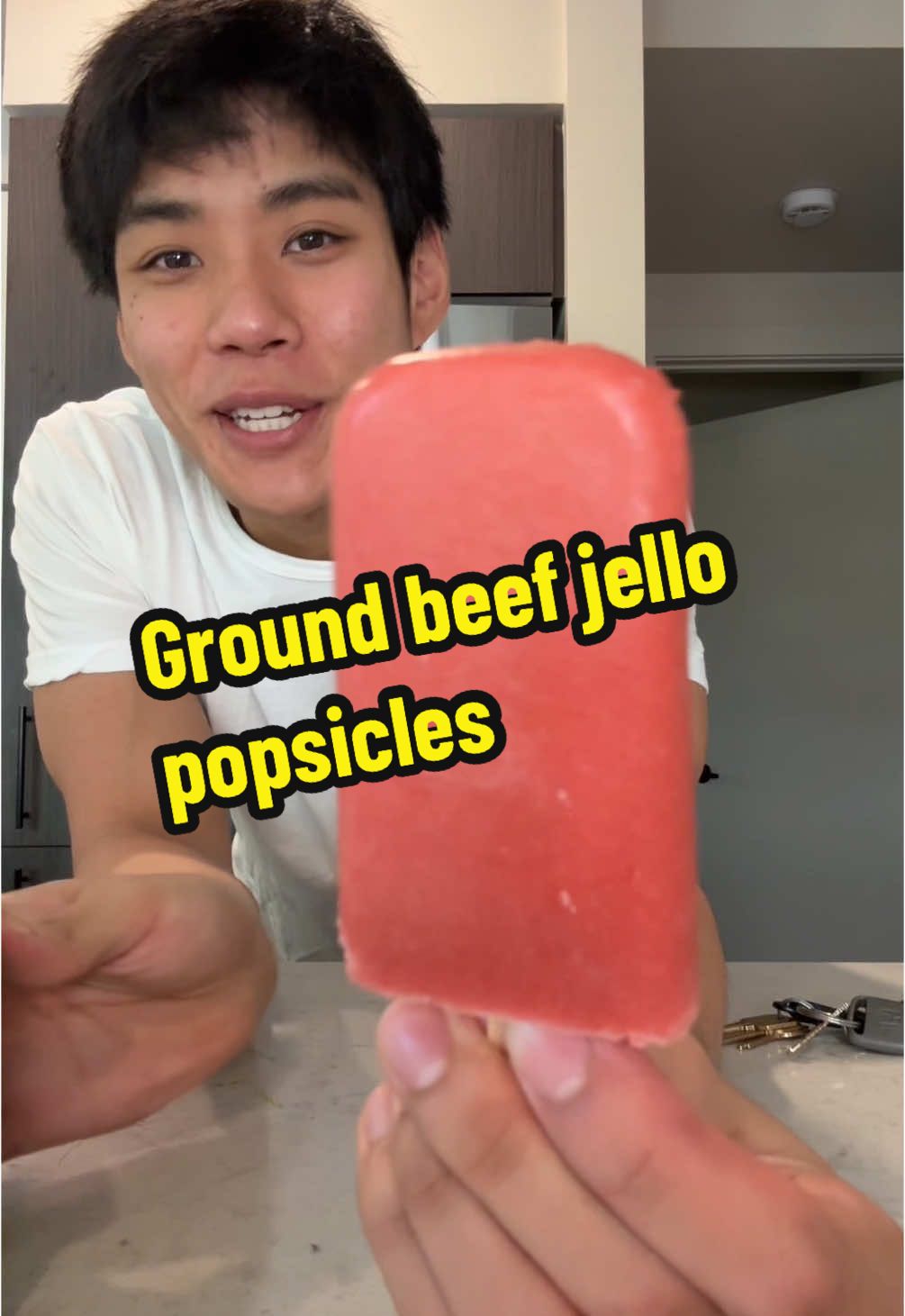 Ground beef jello popsicles 