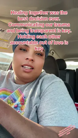 Healing together was the best decision ever. Communicating our trauma and being transparent is key. Holding each other accountable out of love #Love #fyp #intimacy #happy #HealingJourney 