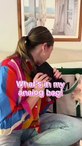 The analog starter pack I can’t leave home without 🚶🏻‍♀️📓🎨 Thanks @SIECE CAMPBELL for all the whimsy analog inspo! ✨💜 #analoglife #whimsy #analogbag #llbean #creativeinspiration 