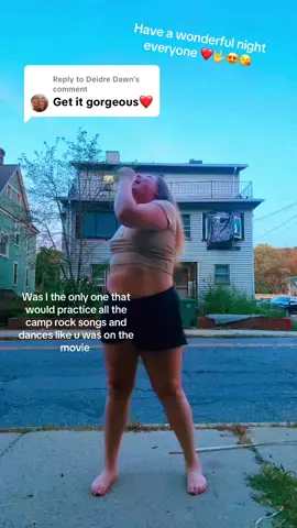 Replying to @Deidre Dawn Nobody in the world's gonna bring us down The louder we go Well, the better we sound cause we rock #LanguageLearning #camprock #bodypositivity #tiktok #fyp 