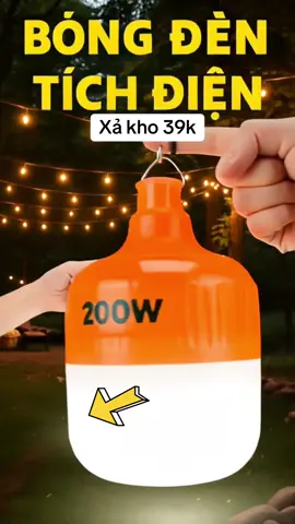 Xả kho bóng đèn tích điện #bongtichdien #bongdentichdien #bongtichdien150w #bongtichdien200w #xuhuong 