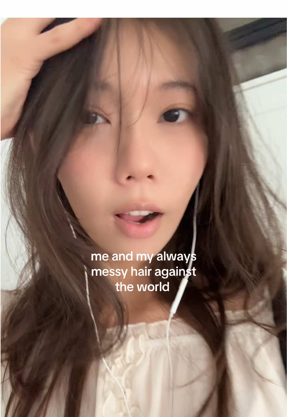 my inst: ayniqq  #messyhair #hair #hairstyle #aynikiw #fupシforyou 