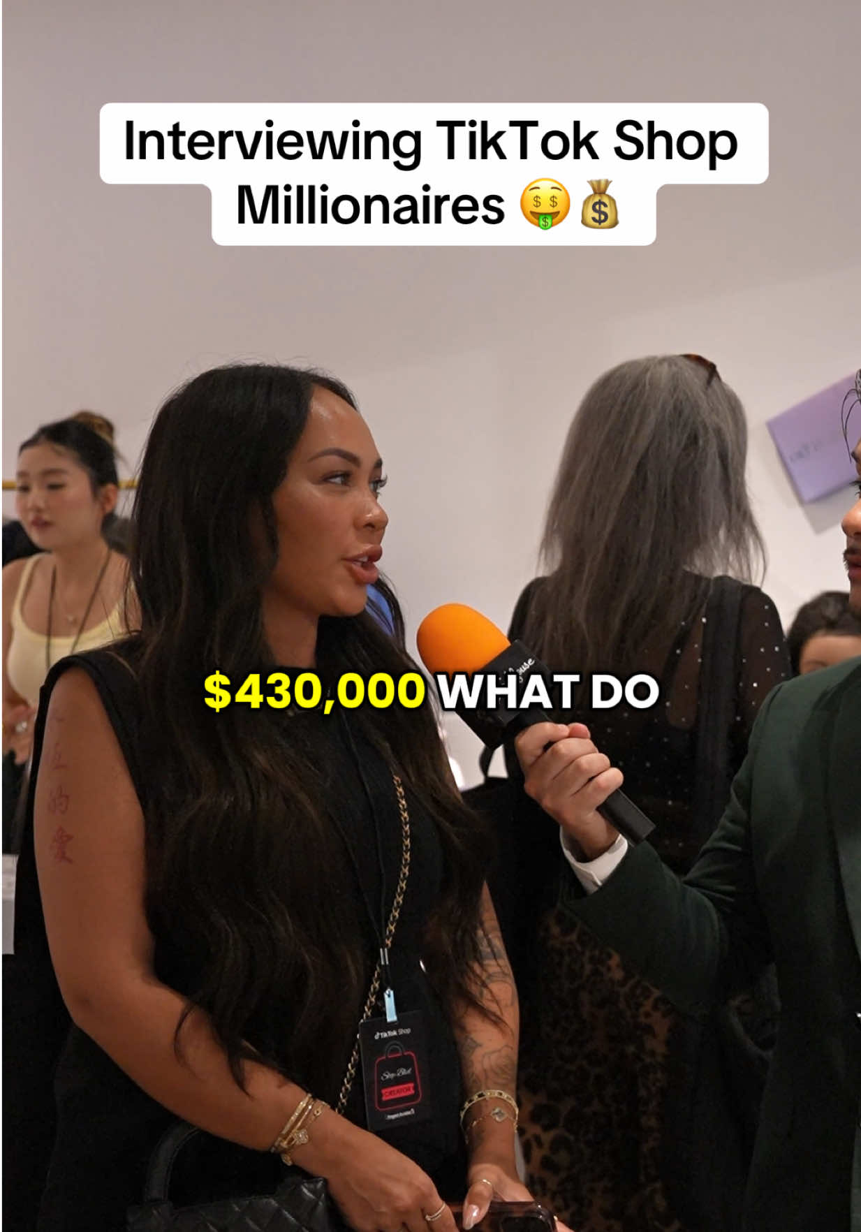 Interviewing TikTok Shop Millionaires! @Dallas ♡ #tiktokshop #tiktokaffiliate #affiliate #creators #influencers 