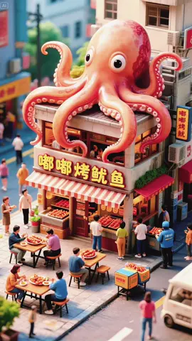 Những nhà hàng đông khách nhất #xuhuong #ai #hoathinh #vietnam #animation 