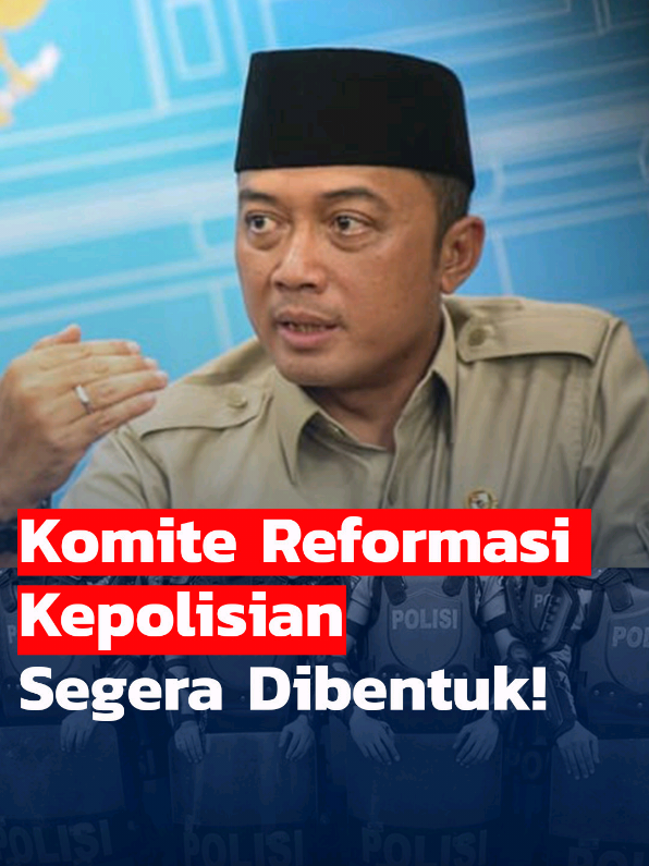 Pemerintah menegaskan komitmennya untuk membentuk Komite Reformasi Kepolisian. Mensesneg Prasetyo Hadi menyebut, saat ini prosesnya adalah meminta kesediaan para tokoh untuk bergabung. Saat ditanya soal Mahfud MD? “Termasuk salah satunya,” ujarnya. Kira-kira siapa lagi tokoh yang layak gabung di komite ini? #PrabowoSubianto #KomiteReformasi #Polri #MahfudMD