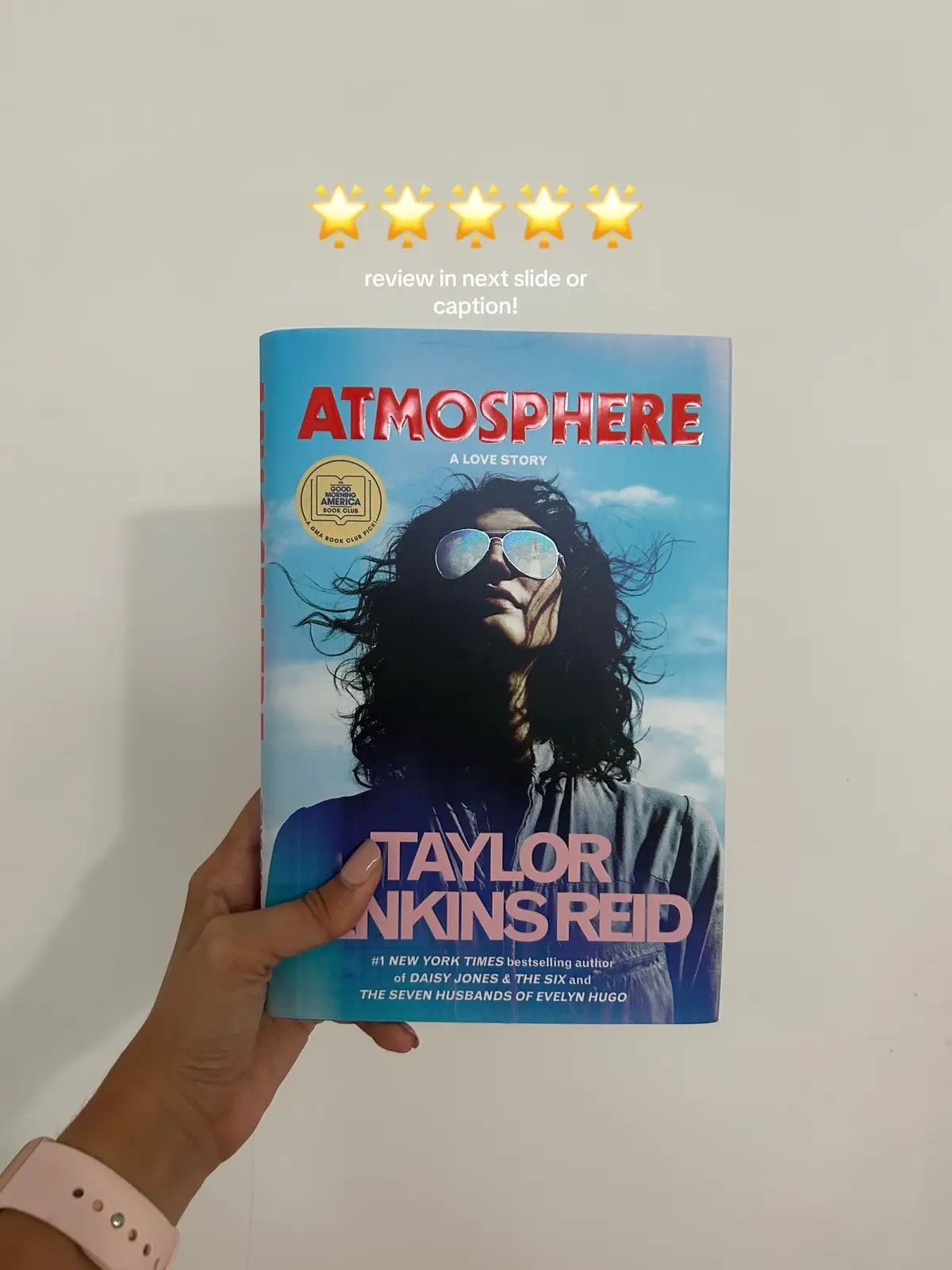 🌟🌟🌟🌟🌟 Atmosphere by Taylor Reid Jenkins review this is my new favorite book. I devoured this book completely. All the characters, all the plot, all the storylines. Everything. I cried, I laughed, I giggled. I felt every emotion in this book especially those last few chapters.  Tropes:  friends to lovers very strong female leads  Themes:  This Is a very strong feminist book that sheds light on the battles females faced in science in the past. And how much we have improved as female leaders.  Filled with love, friendship, and a beautiful story empowering story, Atmosphere had it all. Taylor Jenkins never fails to amaze me. 💌#books #taylorreidjenkins #atmospherebook #friendstolovers #thesevenhusbandsofevelynhugo 