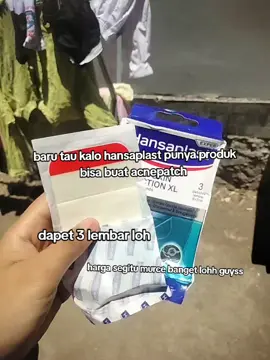 yakin nihhh  #acnepatch #hansaplast #luka #handsaplast 