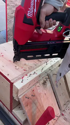 How about this one @Milwaukee Tool M18 duplex nailer! #milwaukeetools #concrete #construction #iowa #tools