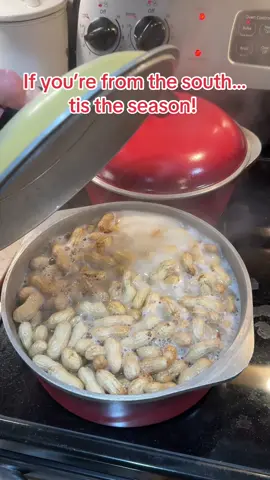 Yes those are retro Club pots… I love them! Thanks @Laura for hooking me up with them! #boiledpeanuts #southerntraditons #fall #TailgateEats #yesplease 