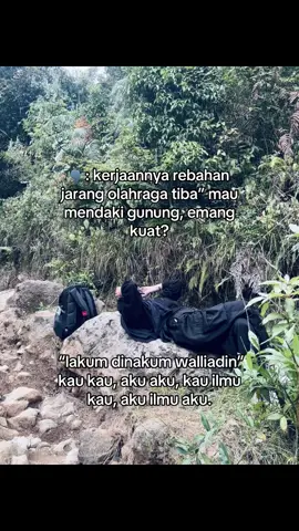 kan mau rebahan di gunung #pendakifomo #katakatafakta #lewatberandafyp #fypシ 