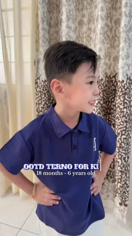 OOTD Terno for kids - Cotton ✨ #ternokids #ootdforkids #kidsoutfit #ternooutfit 