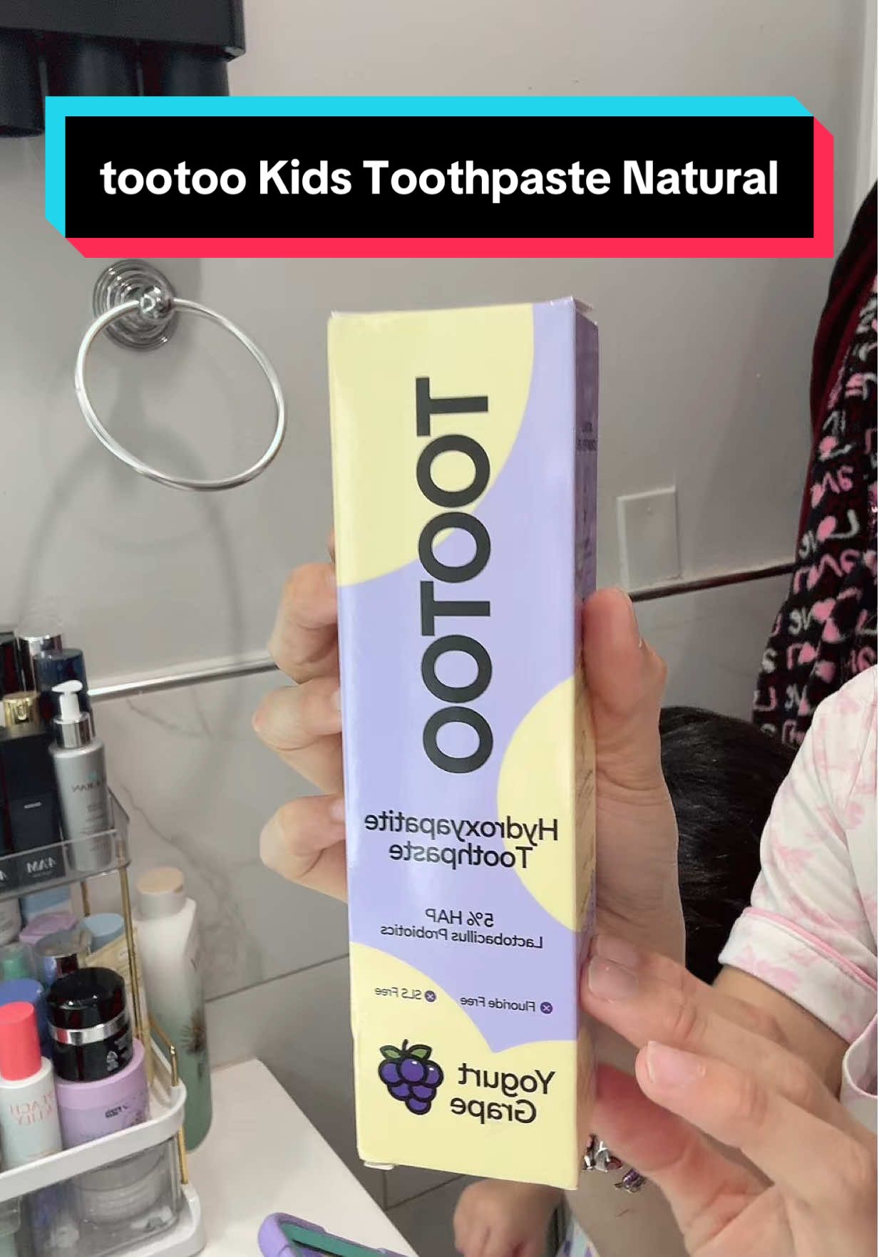 tootoo Kids Toothpaste Natural #tootookidstoothpaste #tiktokshop #tootootoothpaste #kidstoothpaste #toothpaste 