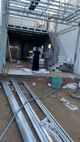 Công tác chuẩn bị lên mái