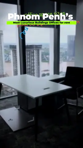Phnom Penh’s MOST Luxurious Offices for rent #cambodia #phnompenhrealestate #officebuilding #asia #investincambodia 