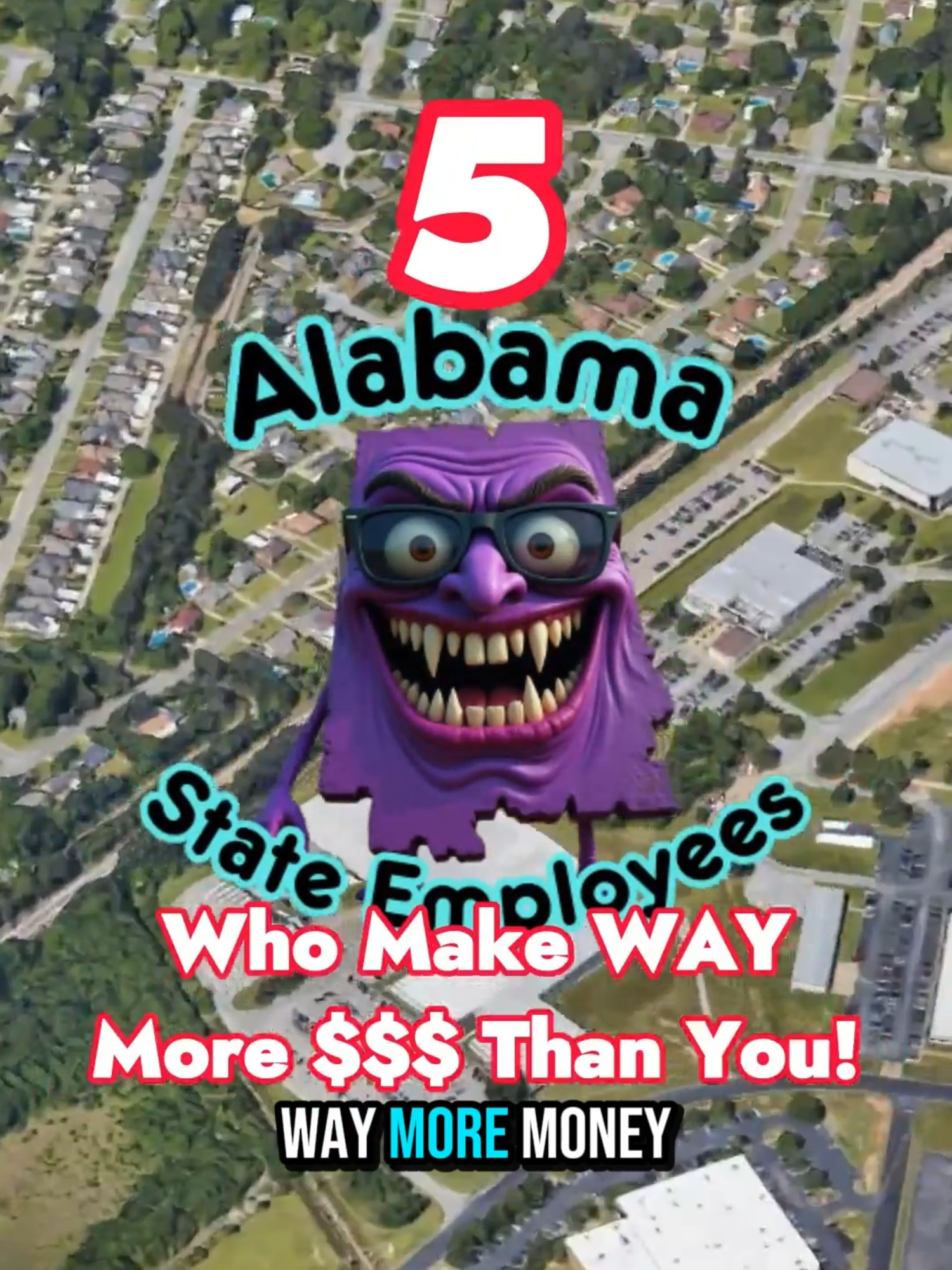 5 Alabama State Employees who make way more money than you! Don't pretend you make more money than any of these folks. Hey did we miss anyone good? Let me know in the comments. Thanks for watching. #list #top10 #data #alabama