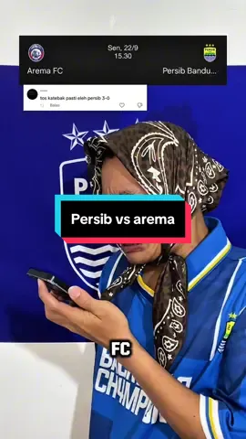 Arema fc pasti di gulung oleh Persib besok sore #persib #bobotoh #rezqipoetra @Rezqimansur 