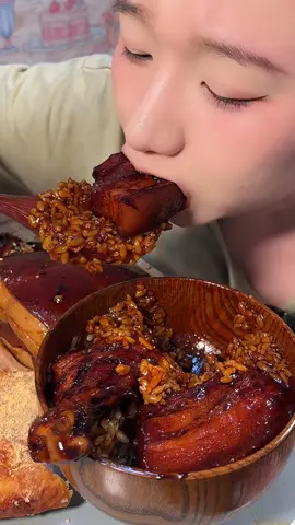 pork with rice  #pork #mukbang #mouthwatering #food #creatorsearchinsights 