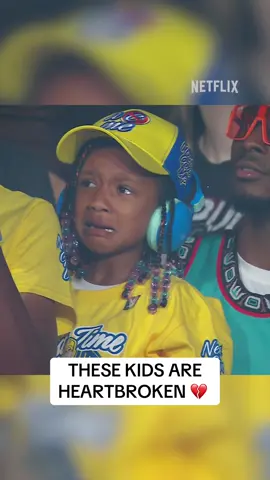 These young John Cena fans are going through it 😭 #Wrestlepalooza #WWEonNetflix 