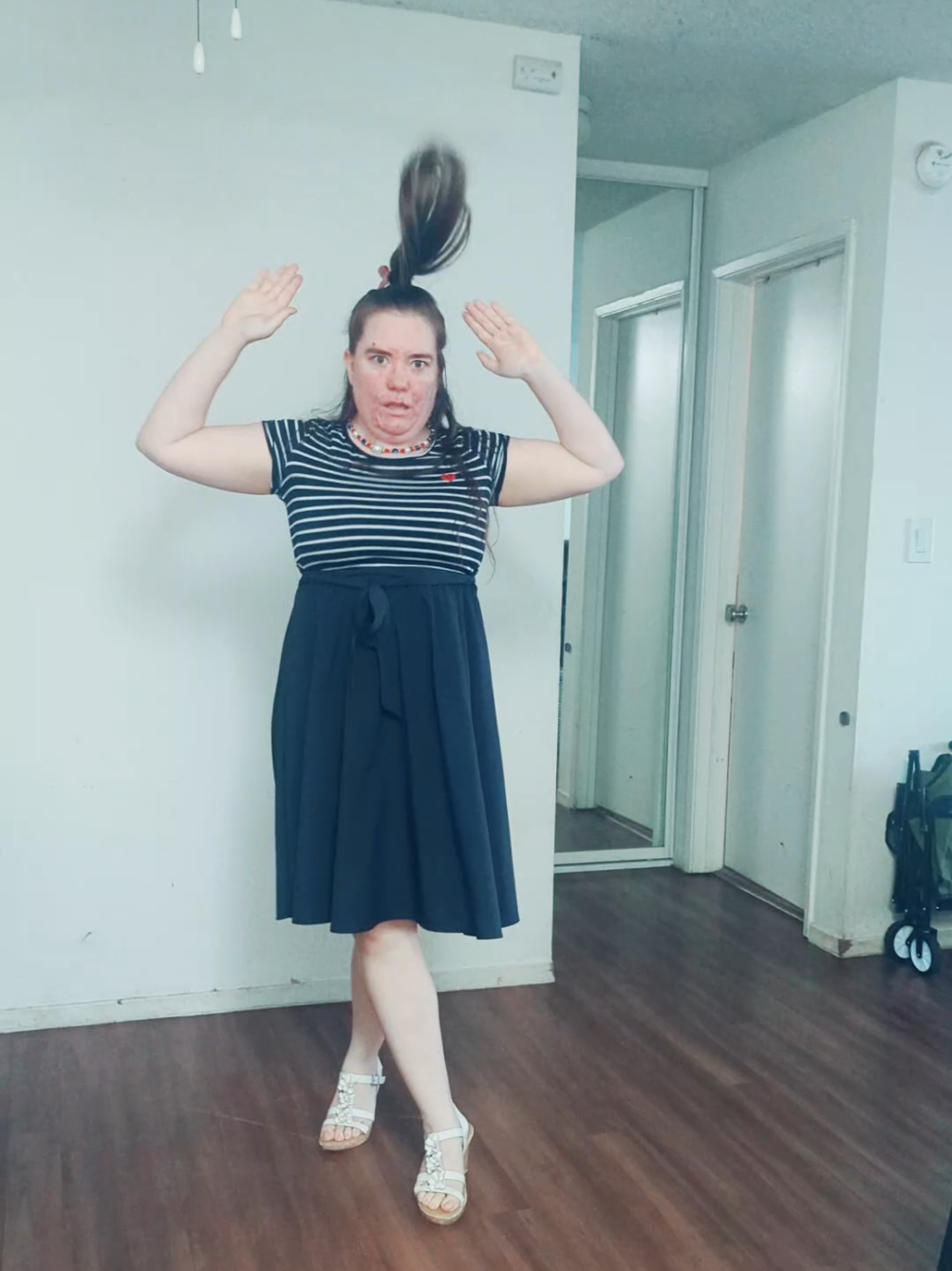 Just jokes...there won't be a fight. We both know he'll choose me. 😂🤣 @Brooke Valentine  #girlfight #brookevalentine #throwbacksongs #newdance #fypシ 