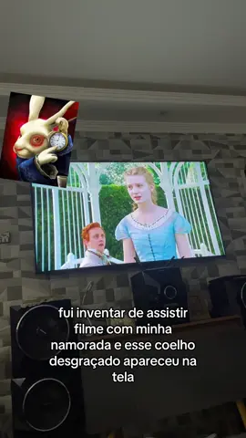 “é tudo questão de tempo”#coelho #alicenopaisdasmaravilhas 