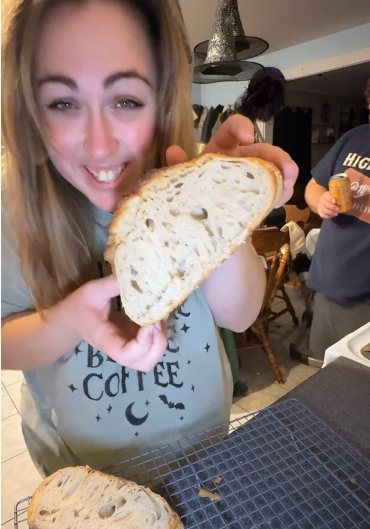 I’m so excited 🥹 #bread #homemadebread #sourdoughbread #sourdoughtok 
