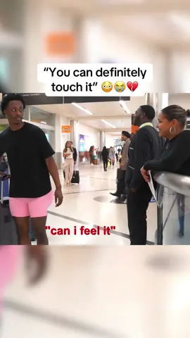 “You can definitely touch it” 😳😭💔 | #justsamueel #justsamuel #fypシ #prank 