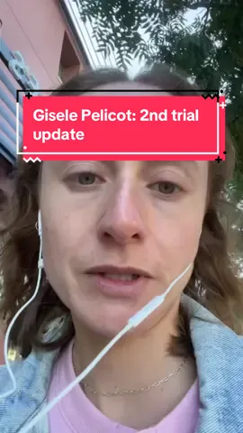 Upsetting that she will have to go endure trial again #fyp #giselepelicot #mazan #trial #french 